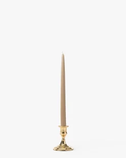 Adeline Brass Taper Holder