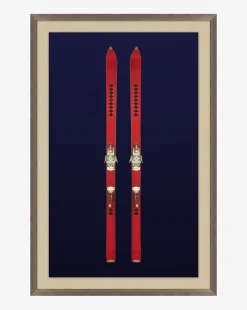 Antique Navy Skis II