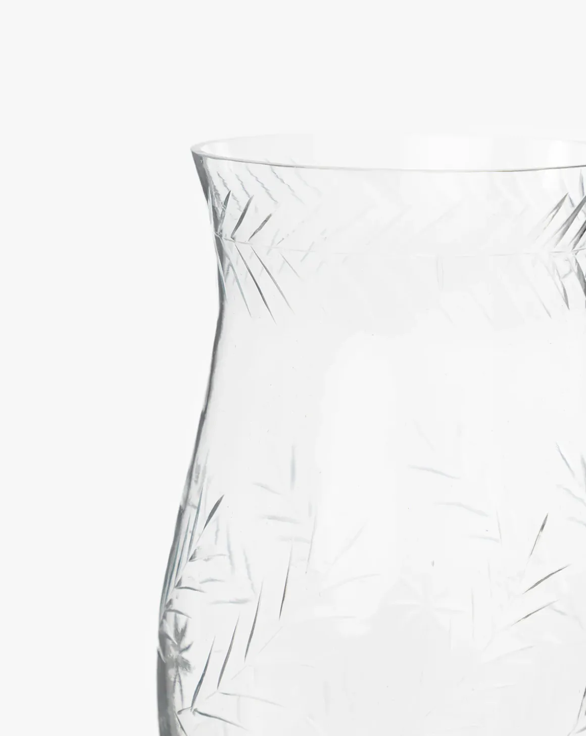Beauchamp Cut Glass Hurricane