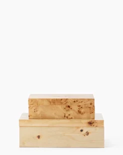 Burl Wood Box