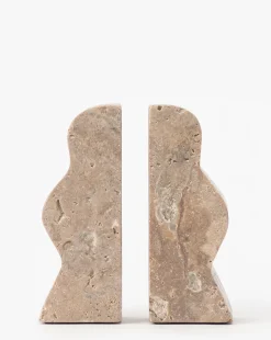 Catriona Travertine Bookends (Set of 2)