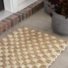 Checker Jute Doormat