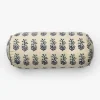 Elsie Block Print Bolster Pillow