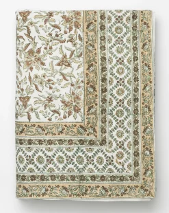 Estelle Block Print Tablecloth