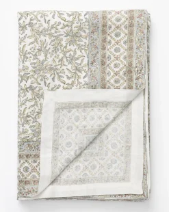 Estelle Block Print Tablecloth