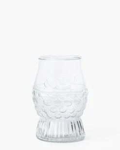 Glass Fish Shaped Drinking Glass
