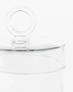 Glass Lidded Canister