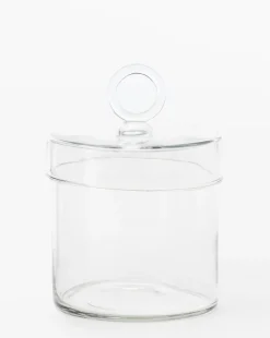Glass Lidded Canister