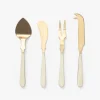Gold Cheese Set (Set of 4)