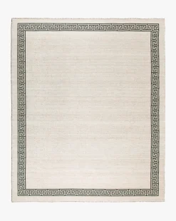 Greek Key Handwoven Indoor/Outdoor Rug