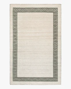 Greek Key Handwoven Indoor/Outdoor Rug