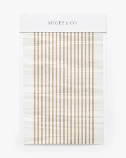 Leah Striped Sisal Wallpaper Swatch