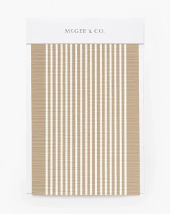 Leah Striped Sisal Wallpaper Swatch