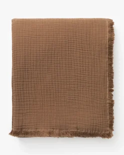 Marinella Oversized Waffle Throw