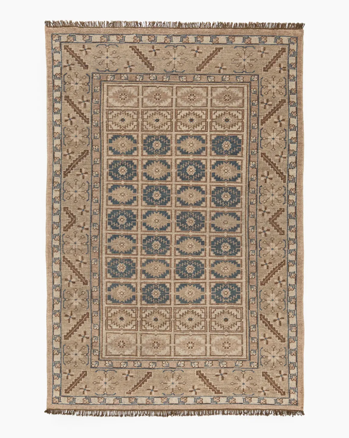 Nunez Hand-Knotted Wool Rug