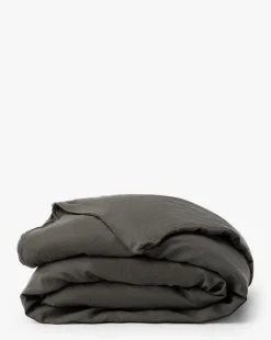 Penelope Gray Linen Duvet Cover