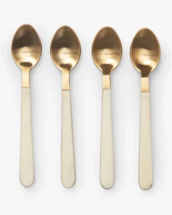 Resin Handled Cocktail Spoons (Set of 4)