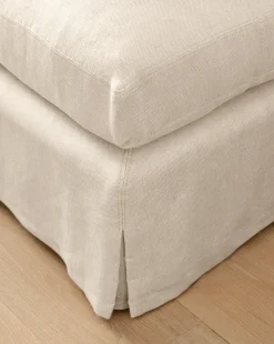Rowan Slipcovered Sofa Chaise Sectional