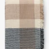 Sabina Plaid Throw