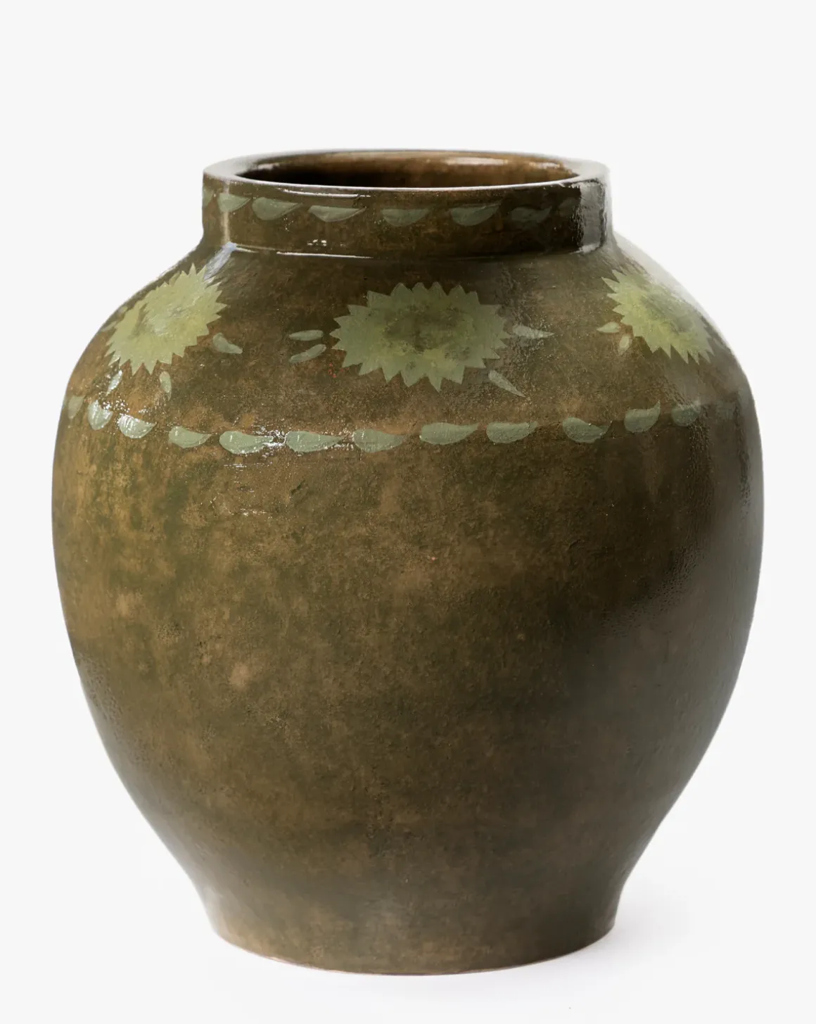 Tilbury Hand-Painted Terracotta Vase