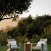 Triby Gray Teak Outdoor Lounge Chair